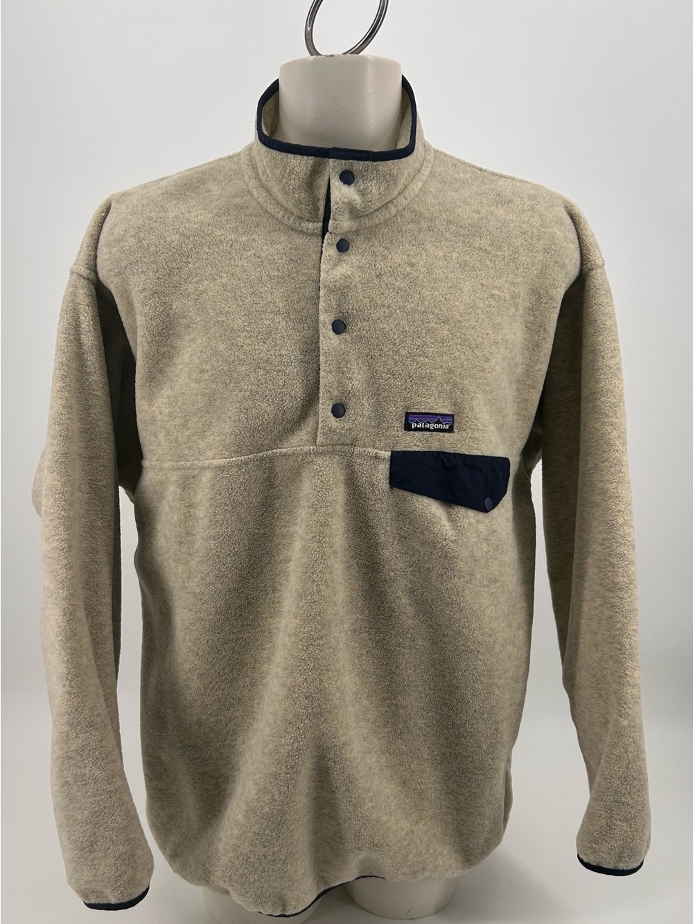 Men’s Patagonia Synchilla Snap T Fleece
Pullover Oatmeal Size XXL - Picture 2 of 7